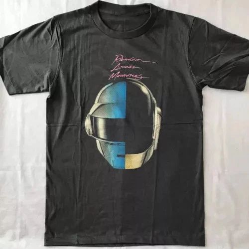 Daft Punk Random Access Memories Shirt Classic Black Men Unisex S-5XL.webp