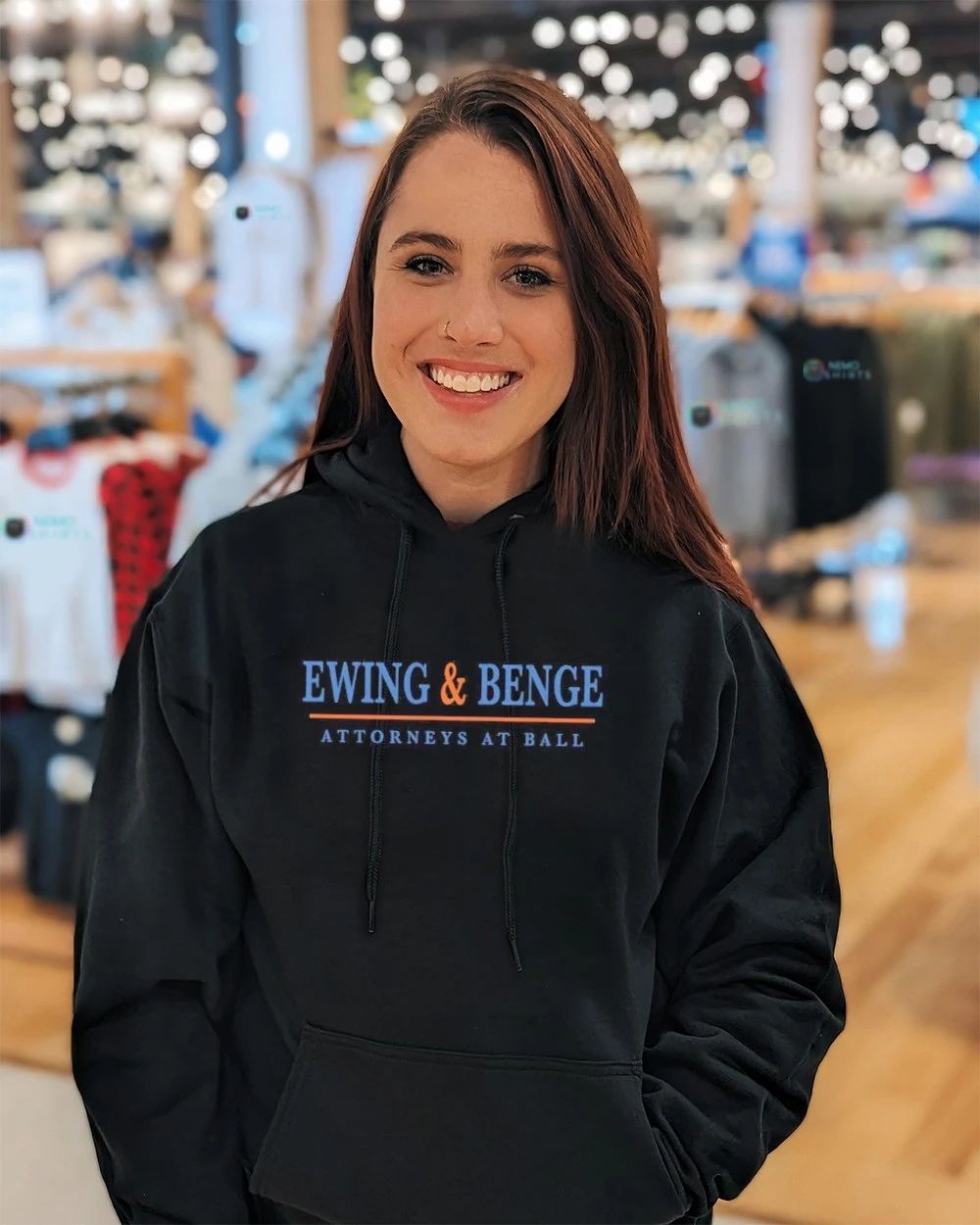 Ewing & Benge Attorneys at Ball Lawyer Legal New York Mets shirt
