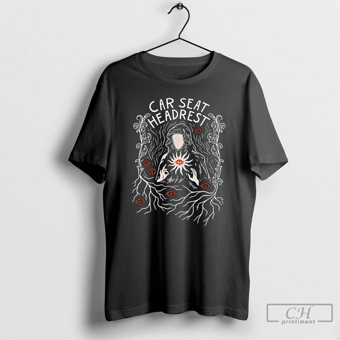 Premium Car Seat Headrest Graphic Band 2025 Long Sleve T Shirts