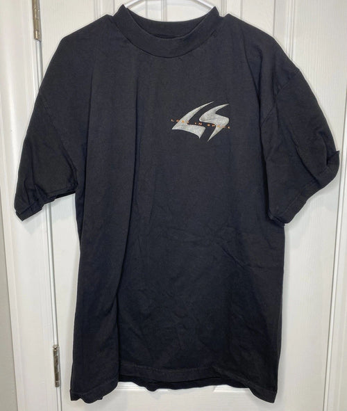 Alstyle Men’s Vintage Lost In Space “mission Control” T Shirt Black Size XL