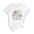 Cute Ghost Shirt, Spooky Season Shirt, Halloween Party Shirt, Pumpkin Shirt, Hal