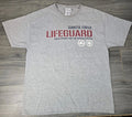 Santa Cruz Lifeguard T Shirt Mens Large L Gray Urban Pipeline Has Flaws
