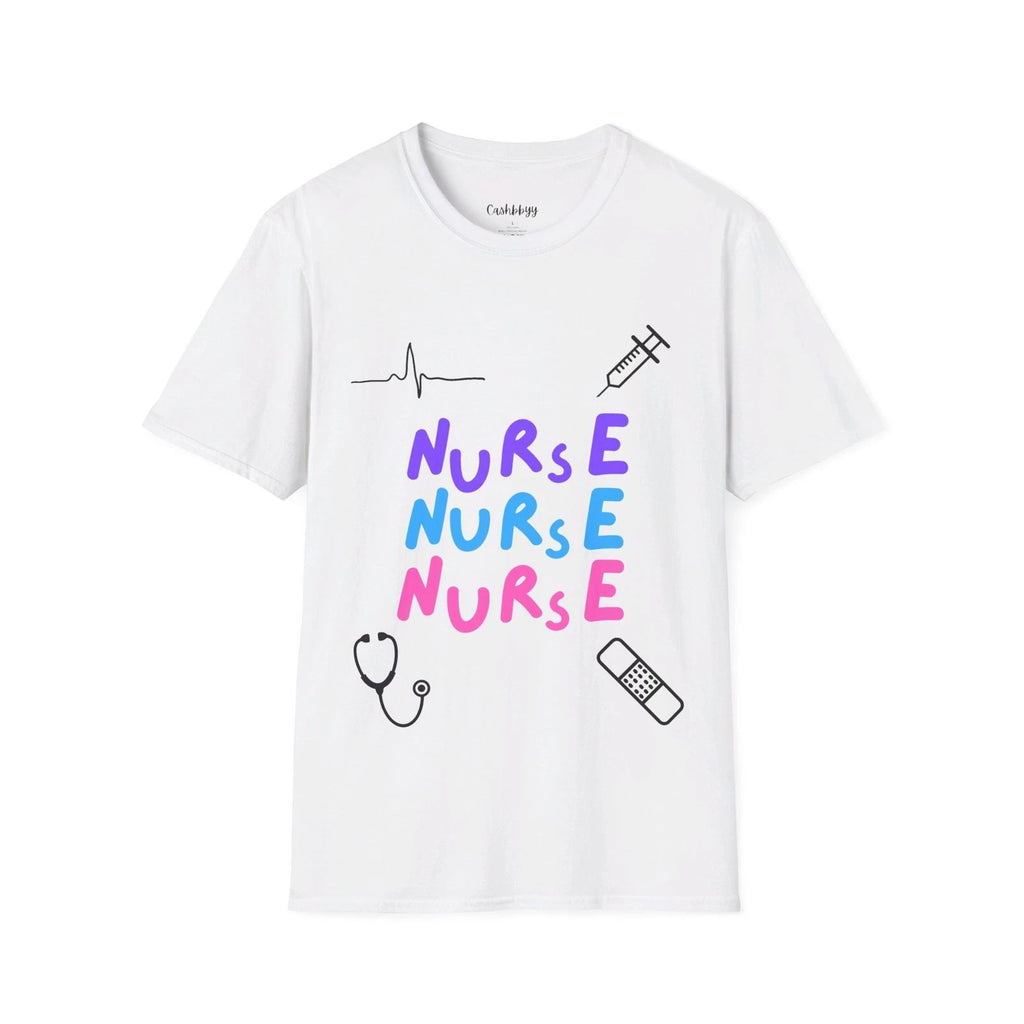 Stylish Healthcare Nurse Graphic Tee - Trendy Shirt for Medical Professionals