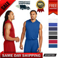 Sport-Tek Men's Sleeveless Hoodie Muscle Performance  T-Shirt ST352H