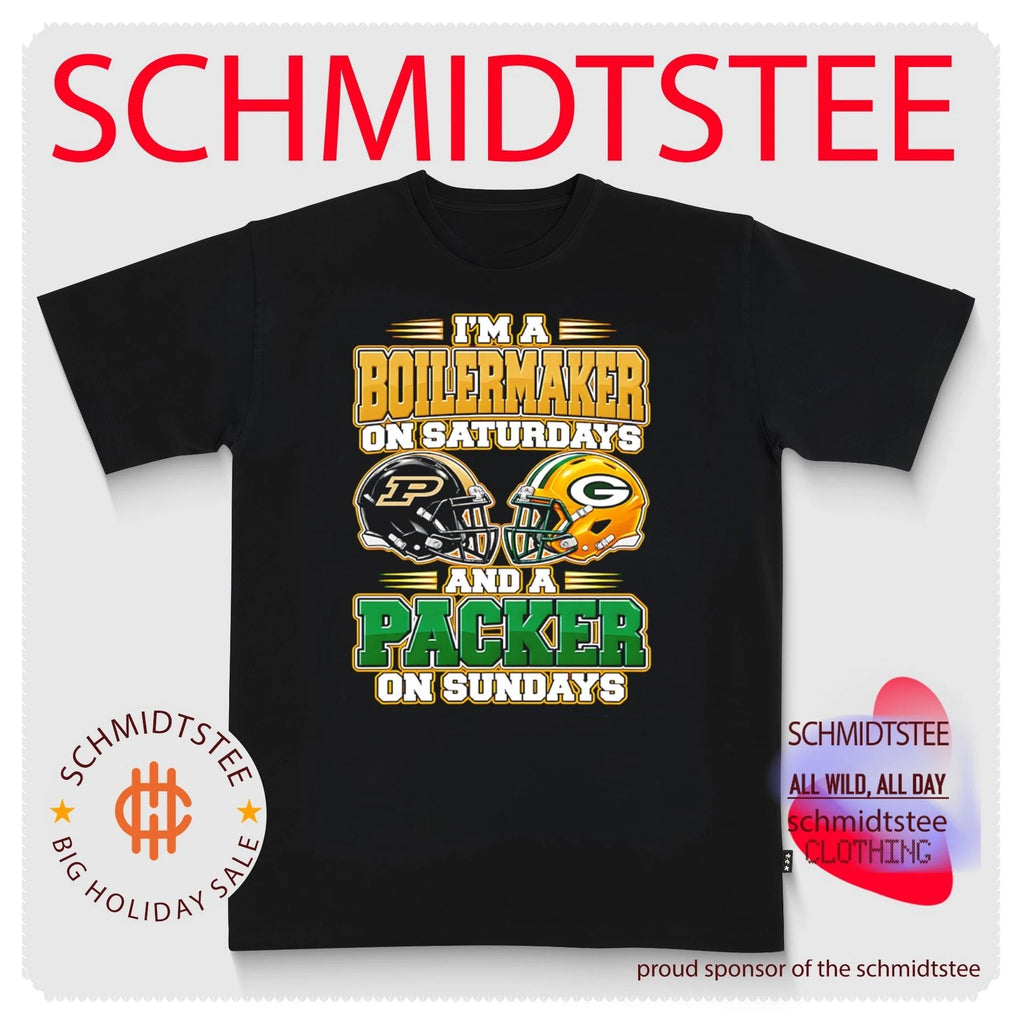 I’m a Boilermaker on Saturdays and a Packer on Sundays shirt