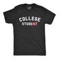 Mens College Stud T Shirt Funny Sarcastic Student Tee