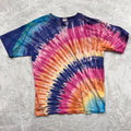 Gypsy Rose Tie Dye T-Shirt Vintage Style Size Large Boho Hippie Retro Tee