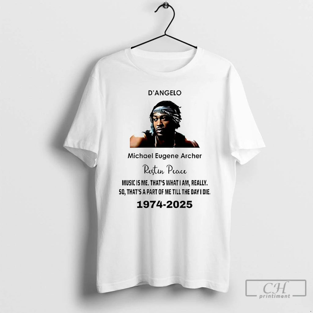 Classic Rip Dangelo Michael Eugene Archer Music Is Me Thats What I Am 1974 2025
