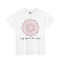 Unisex T-shirt, Yoga, Mindfulness, Find calm in the storm
