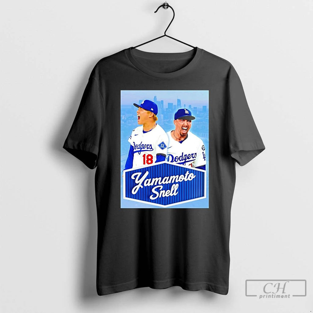 Classic Yoshinobu Yamamoto And Blake Snell Yamamoto Snell T Shirts