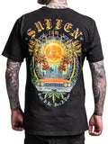 Sullen Men's Burn It Down Short Sleeve Premium T-shirt Tattoo Car Art Sun Tee