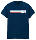 Personalised 70th Birthday T Shirt 1956 Men Vintage Turning 70 Custom Gift Him