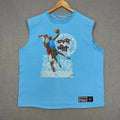 Give Me Face Basketball Tank Y2K Sz L Men Streetwear Style Rare Street Balla