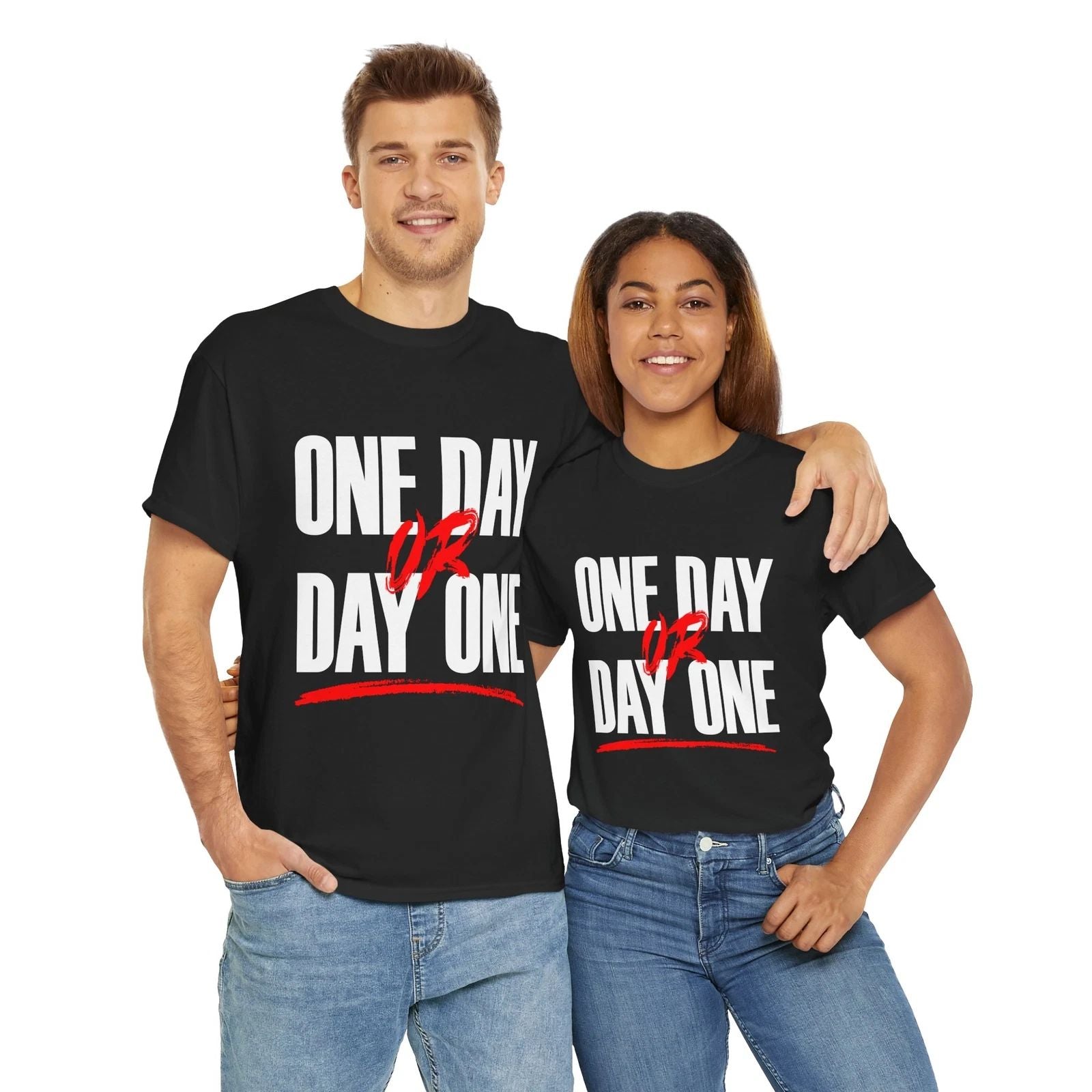 DJH Apparel | One Day Or Day One Motivational Unisex T-shirt