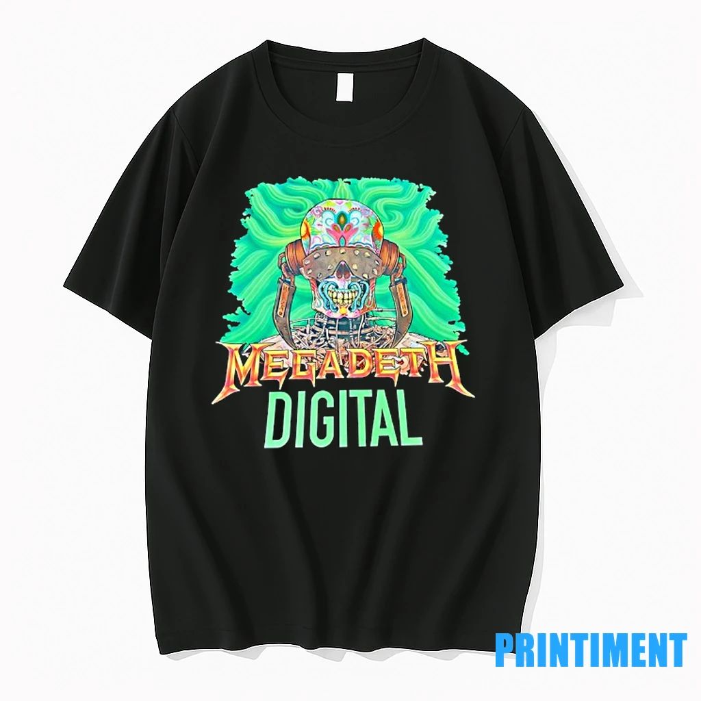 Skull Megadeth Digital Tshirts Sweater