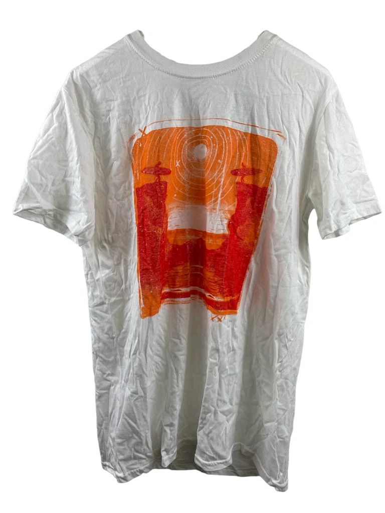 Oxide Men's Surf Graphic Sunset Short-Sleeve T-Shirt WHITE - Small