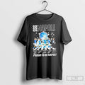 Classic Antonio Conte And Players Abbey Road Proud To Be Napoli T Shirts