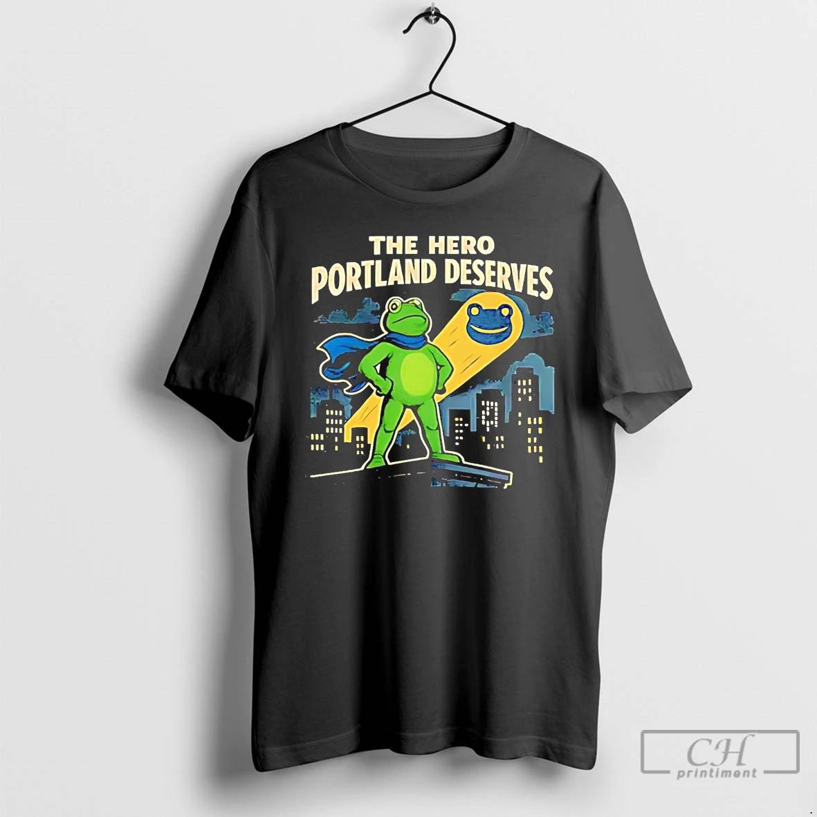 Classic Frog The Hero Portland Deserves T Shirts