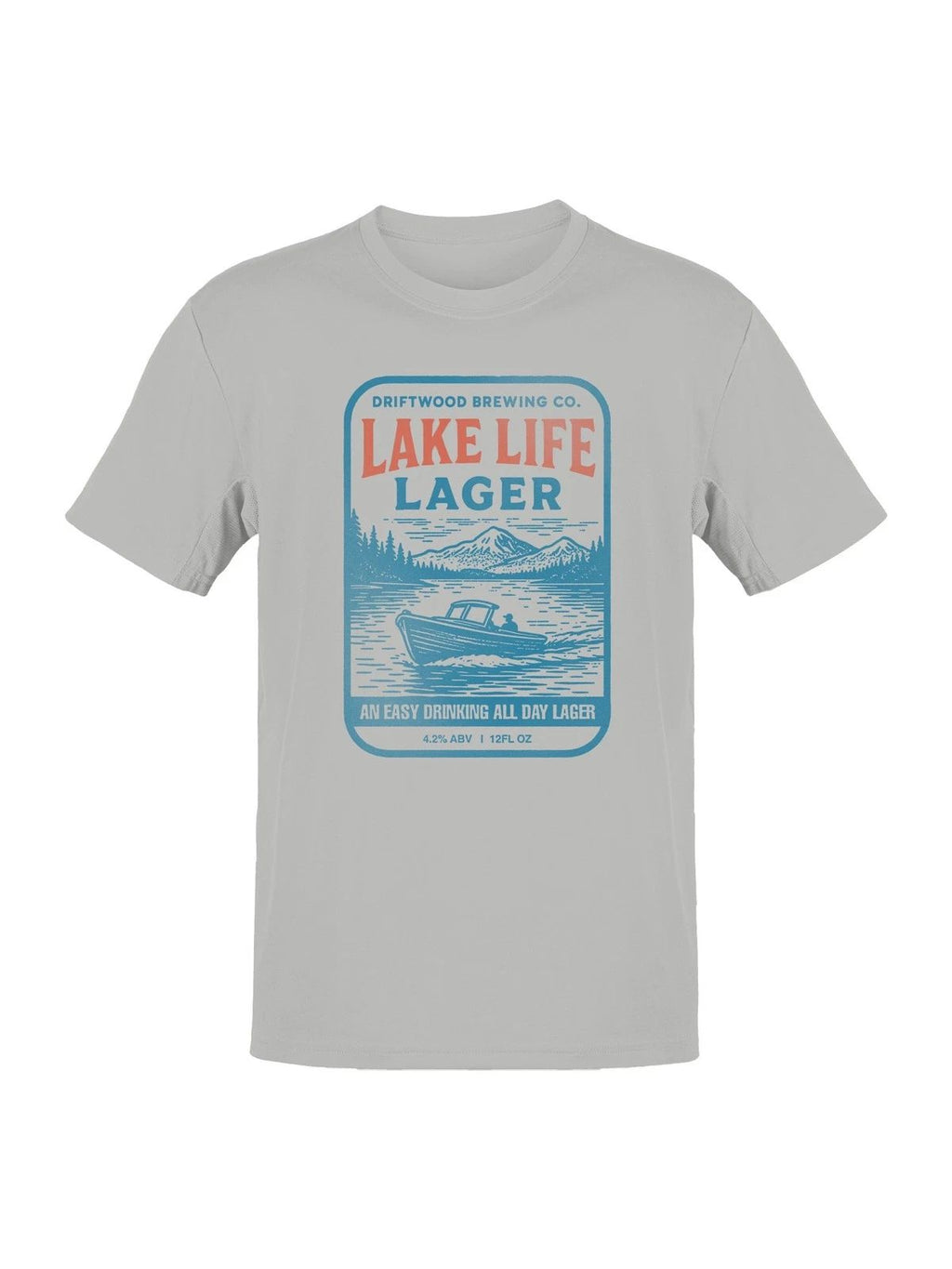 Lake Life Lager - Easy Drinking Beer Men's T-shirt