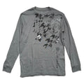 Marc Ecko Long Sleeve Houndstooth Graphic Shirt