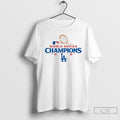 Premium Dodgers 2025 World Series Champions Players 2 Sided T Shirts