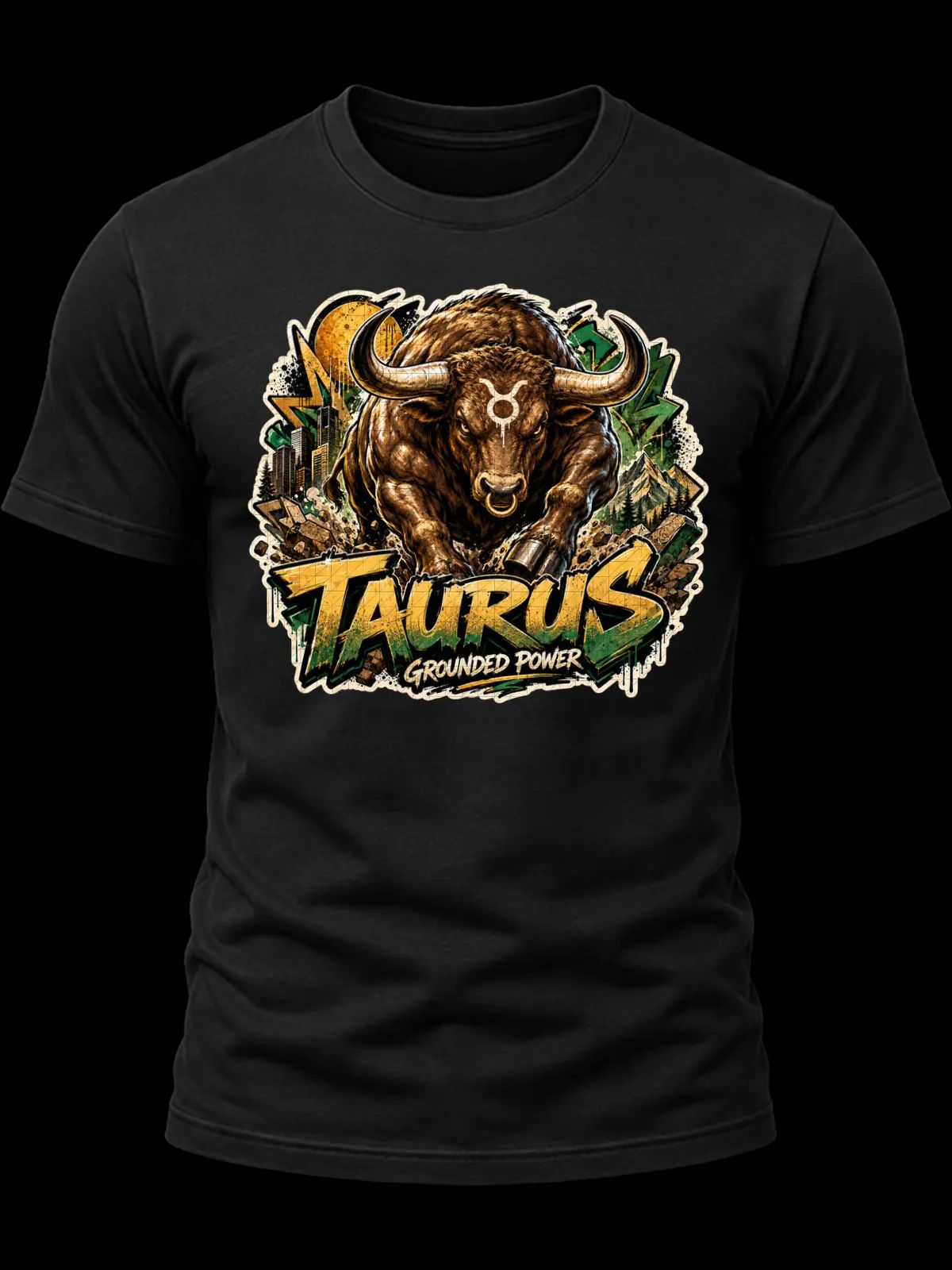 Taurus Grounded Power Zodiac Shirt