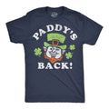 Mens Funny T Shirts Paddys Back Sarcastic St Patricks Day Tee For Men