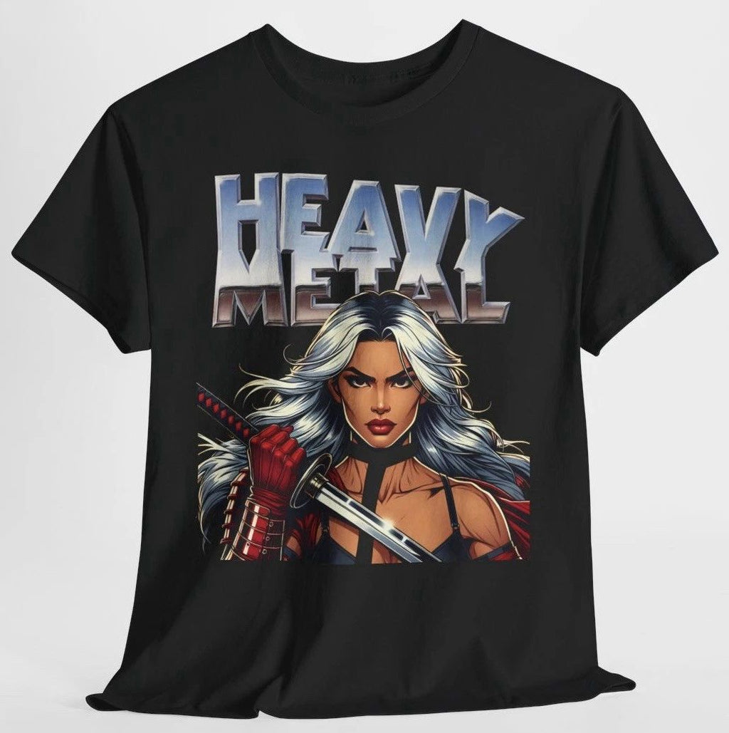 Heavy Metal T Shirt - Taarna 80’s Cartoon Classic Retro Graphic Art Tee