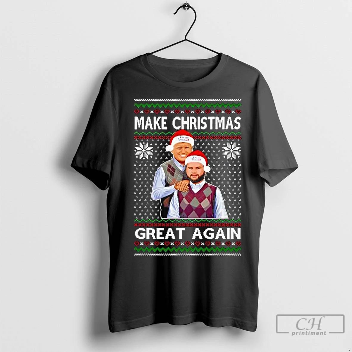 Premium Maga Trump Vance Stepbrothers Make Christmas Xmas Great Again