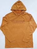 Levi's Men's Hoodie Shirt Medium Brown Long Sleeve Pullover Sweater Big Logo New
