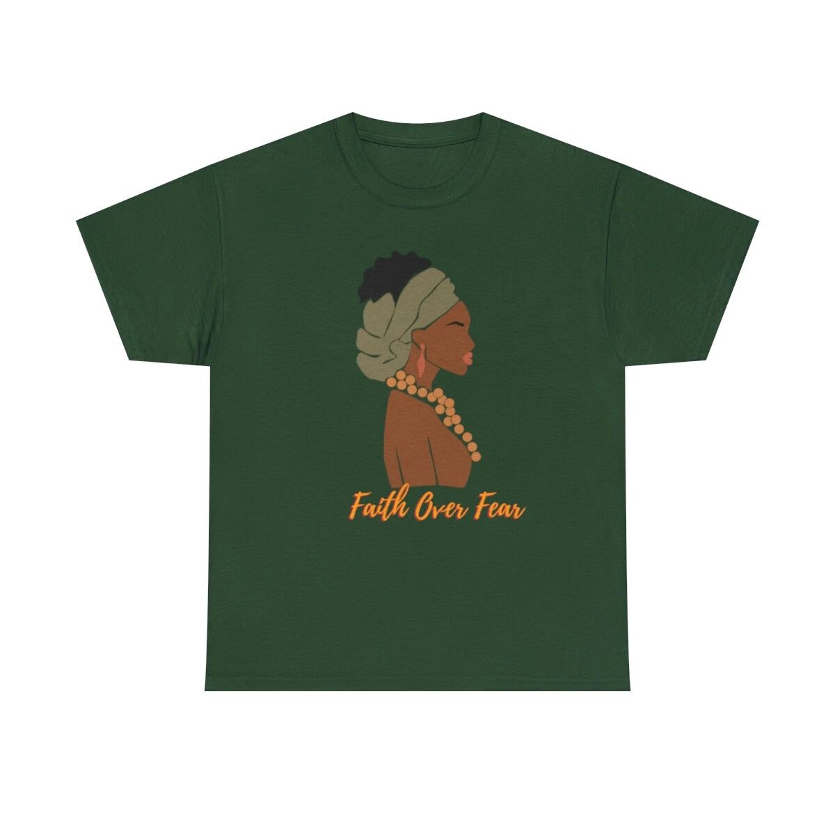 Faith Over Fear Positive Tee-Shirt, TeeShirt, Casual Wear, Fashionable T-Shirt