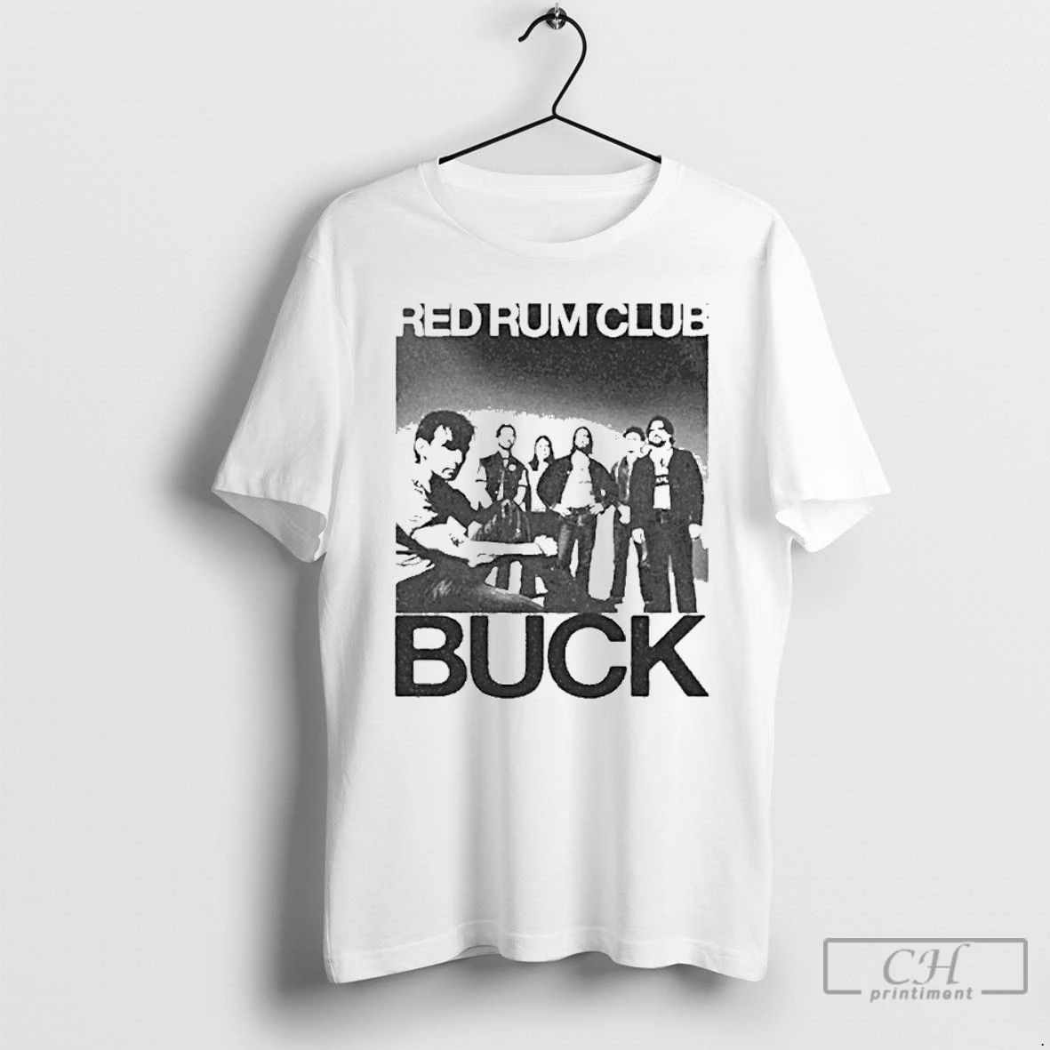Classic Red Rum Club Buck Photo T Shirts