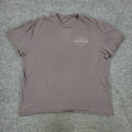 Quiksilver Shirt Men Large Gray Original Surf Company Logo Graphic Short Sleeve