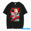 Charlie Kirk Right Wing Revolution Parody T Tshirts Sweater