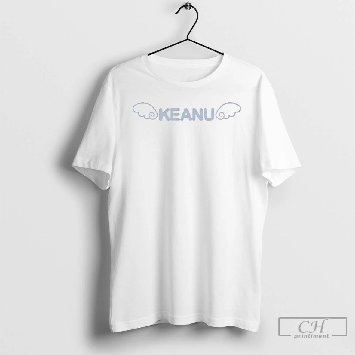 Premium Angel Keanu Micro Rib Wings T Shirts