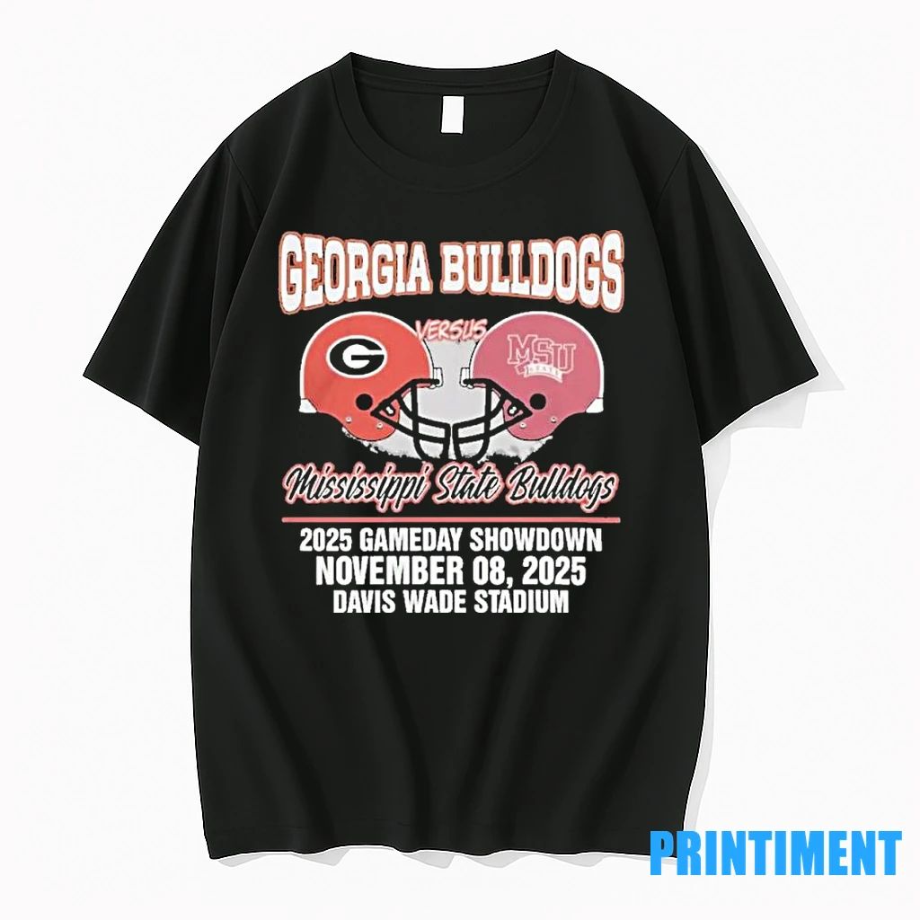 Georgia Bulldogs Vs Mississippi State Bulldogs Nov 08 2025 Game Day Showdown Tshirts Sweater