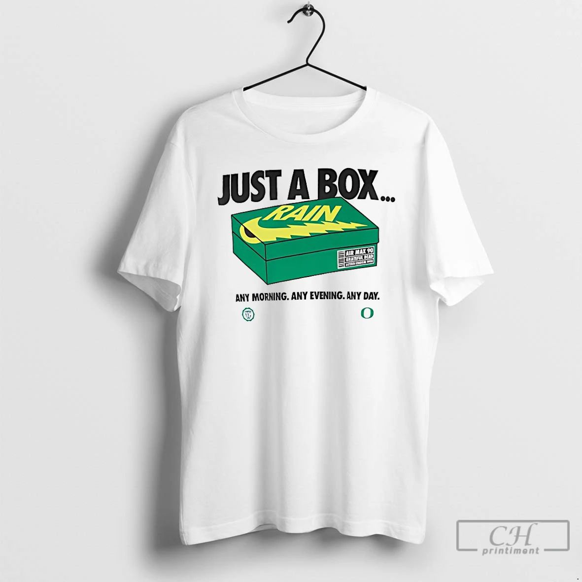 Classic Just A Box Any Morning Any Evening Any Day T Shirts