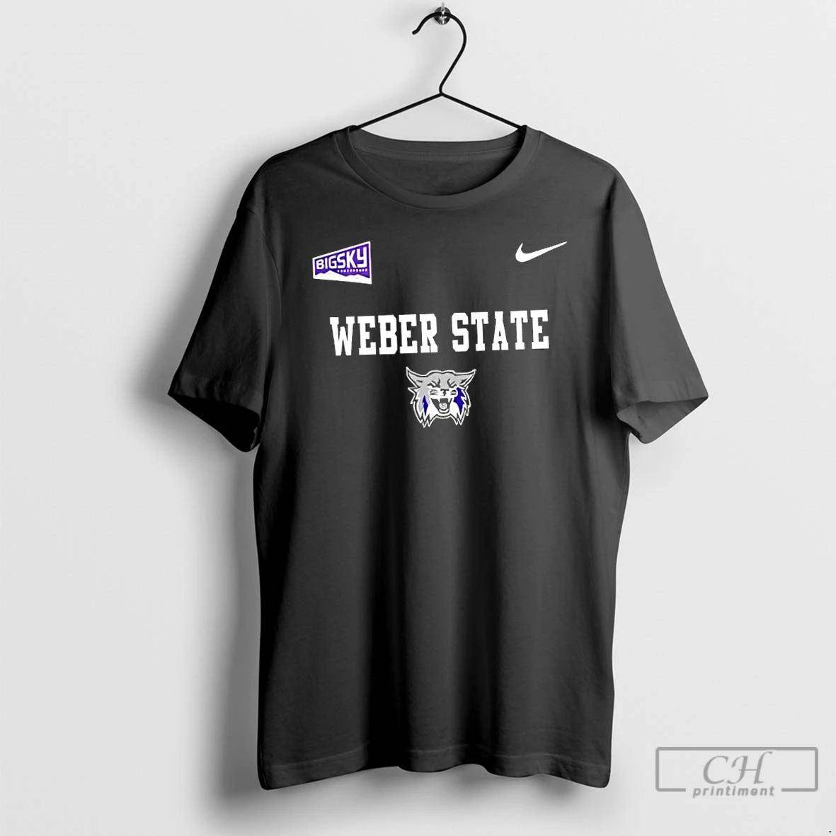 Classic Weber State Football Celebrating The State In Weber State 2 Sided T Shirts