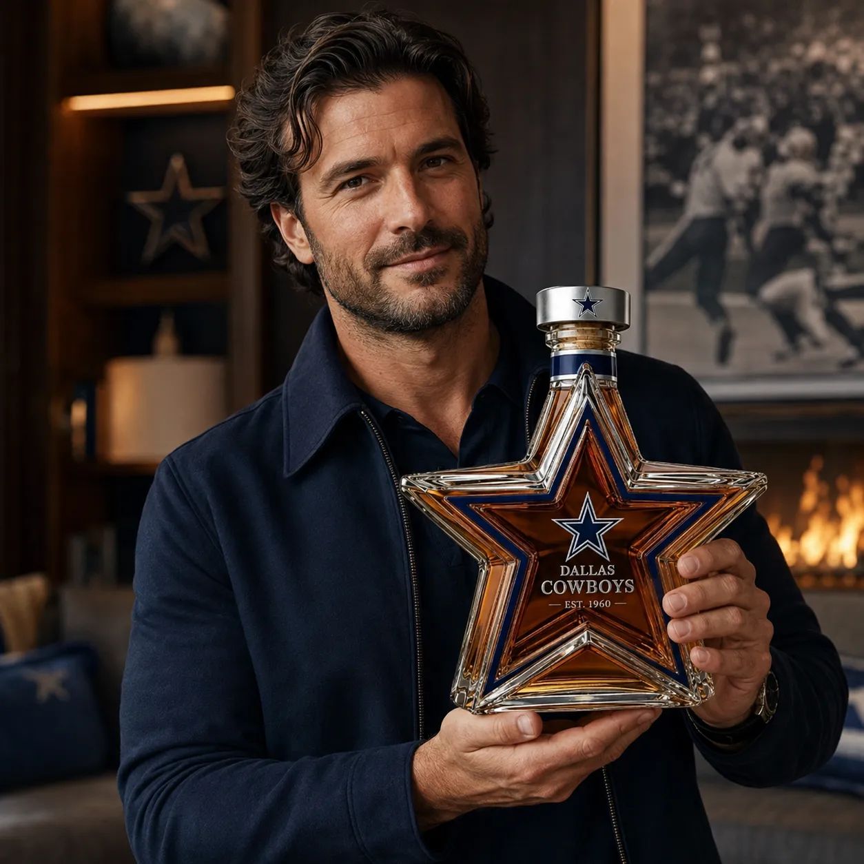 Dallas Cowboys Est 1960 Star Bottle