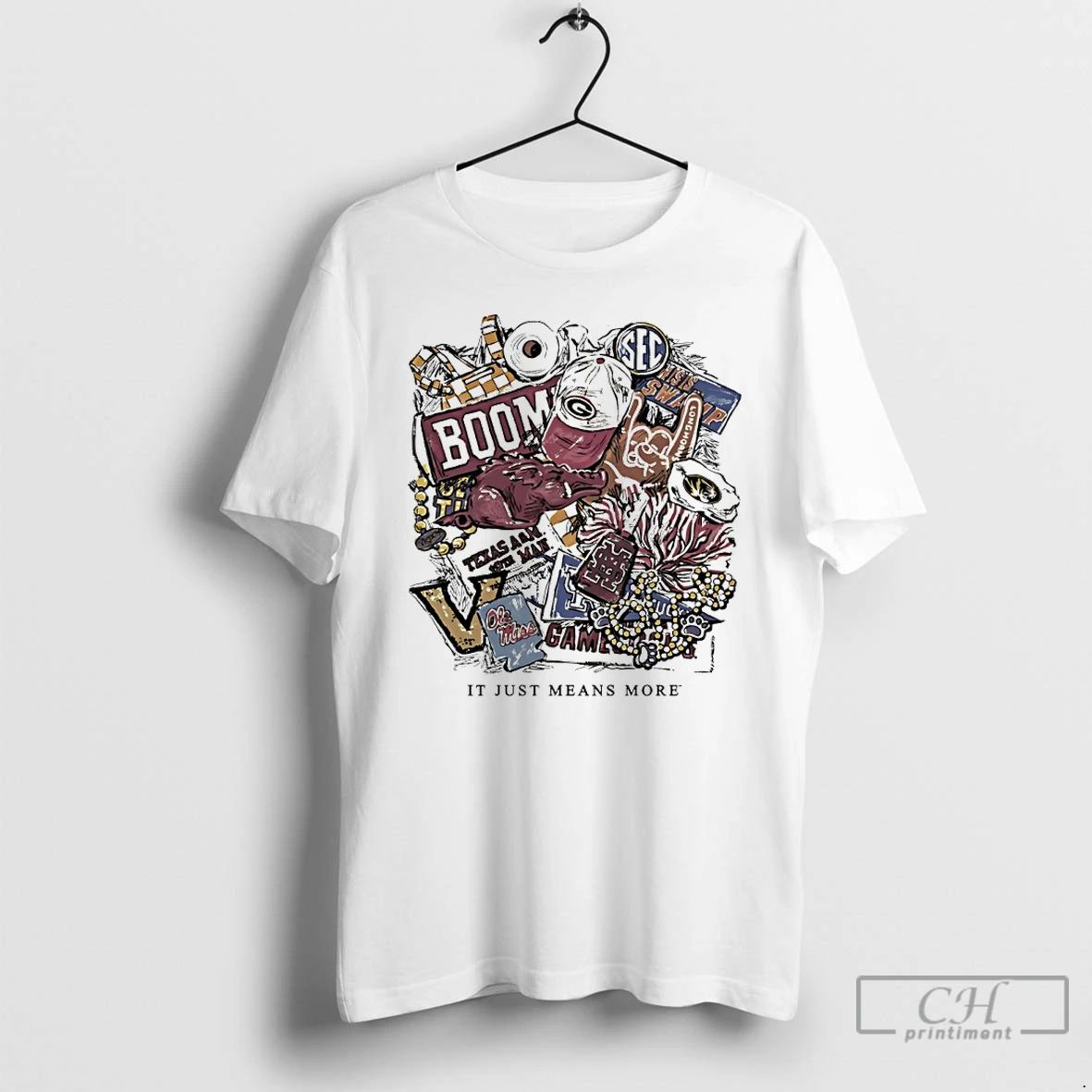 Classic Mississippi State It Just Means More 2025 Sec Gameday T Shirts