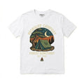 Midnight Campout T-Shirt Forest Sanctuary Vintage Camping Retro Graphic Tee