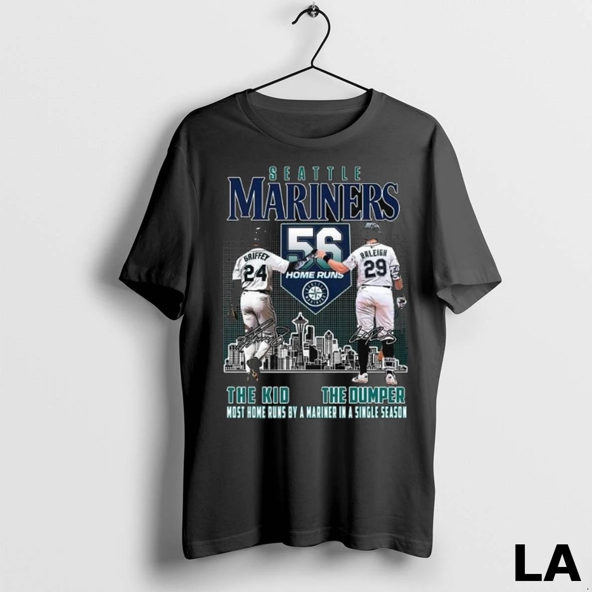 Original Seattle Mariners Griffey Raleigh 56 Home Runs The Kid The Dumper Most Home Runs
