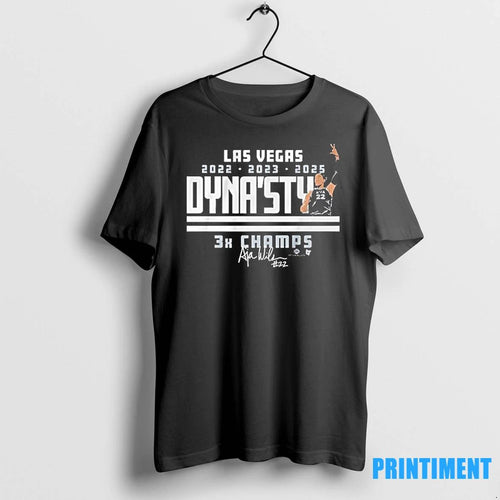 Aja Wilson Dynasty 3x Champions Tshirts Sweater