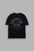 Darc Sport Powerhouse of the Wolves Premium Oversized Tee in Black SIZE XL (NEW)