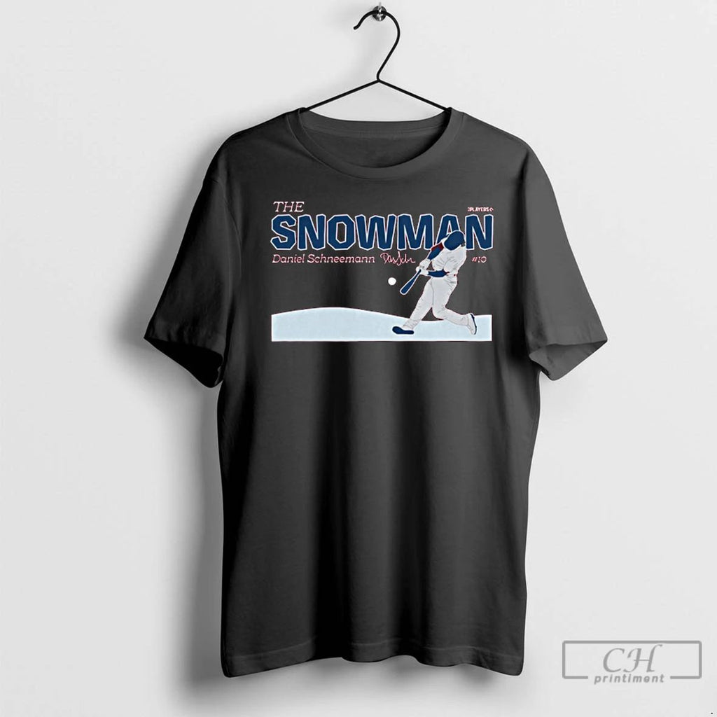 Premium Daniel Schneemann The Snowman Cleveland Guardians Mlb Signature Painting
