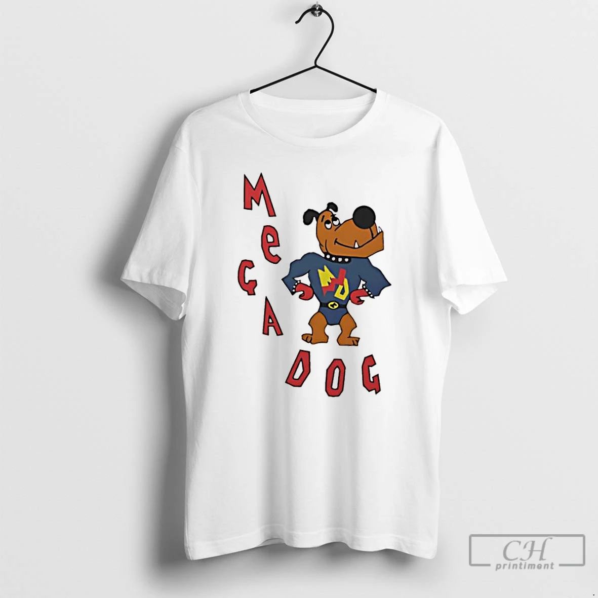 Classic Sid Jenkins Mega Dog Graphic T Shirts