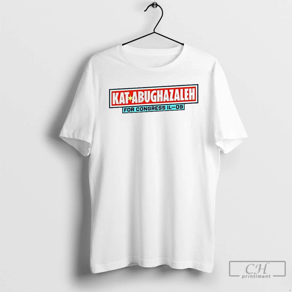 Classic Kat Abughazaleh For Illinois Il09 T Shirts