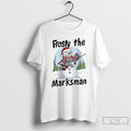 Premium Snowman Frosty The Marksman Christmas T Shirts