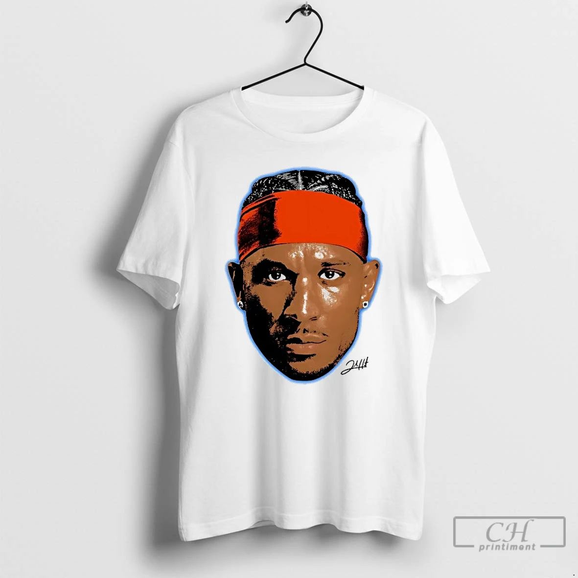 Classic Josh Hart Big Face Signature Ny Knicks T Shirts