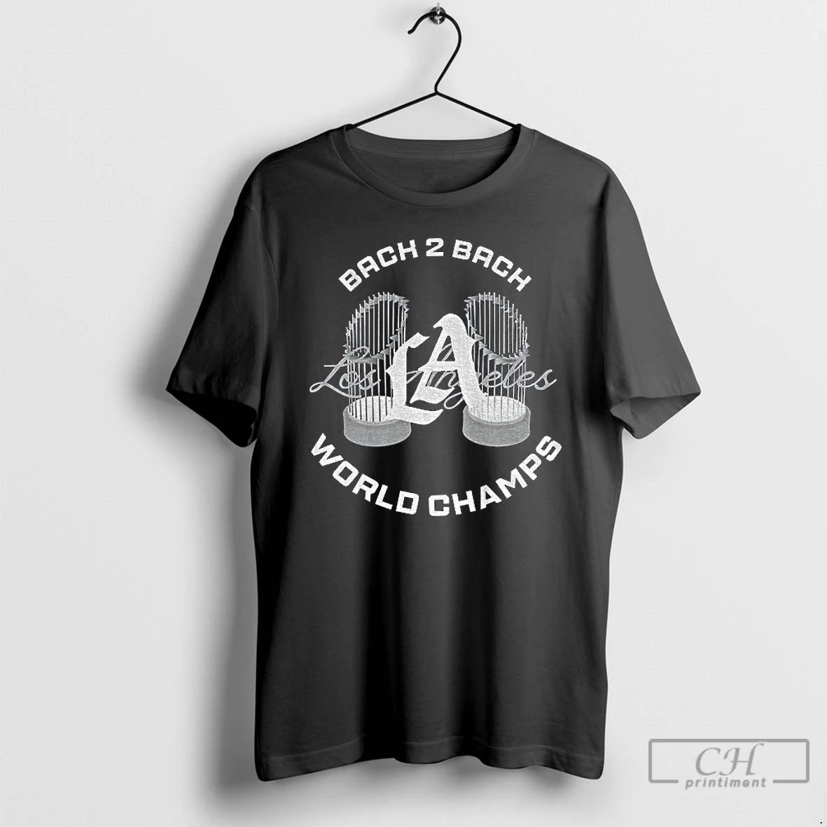 Classic Los Angeles Dodgers World Champs Back To Back T Shirts